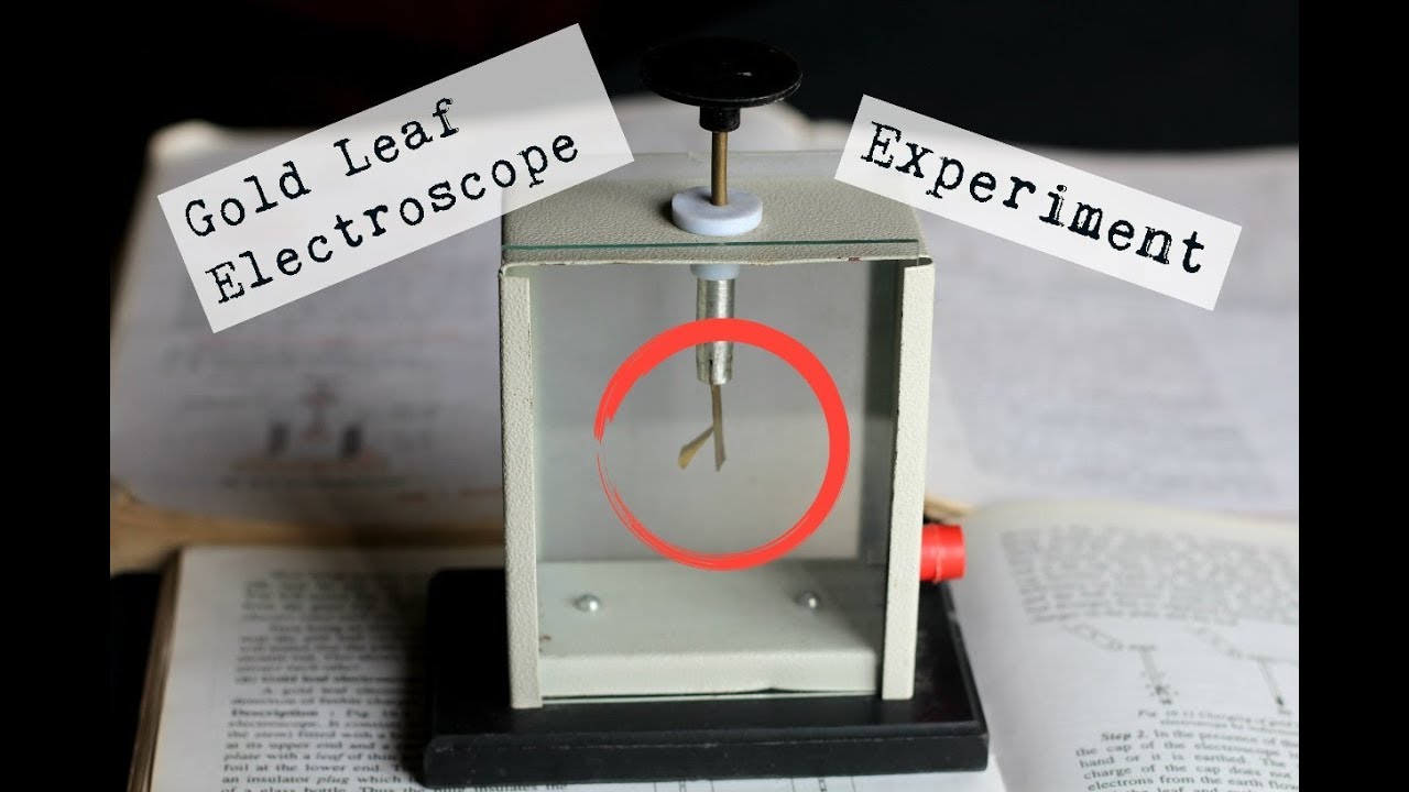Gold Leaf Electroscope Experiment