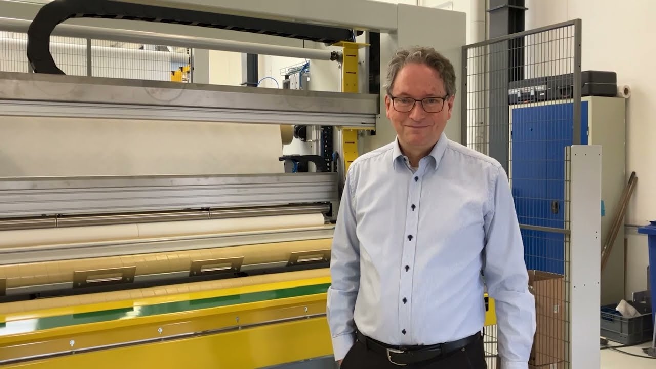 Automatic winder for paper and nonwoven products | CAMPEN Machinery