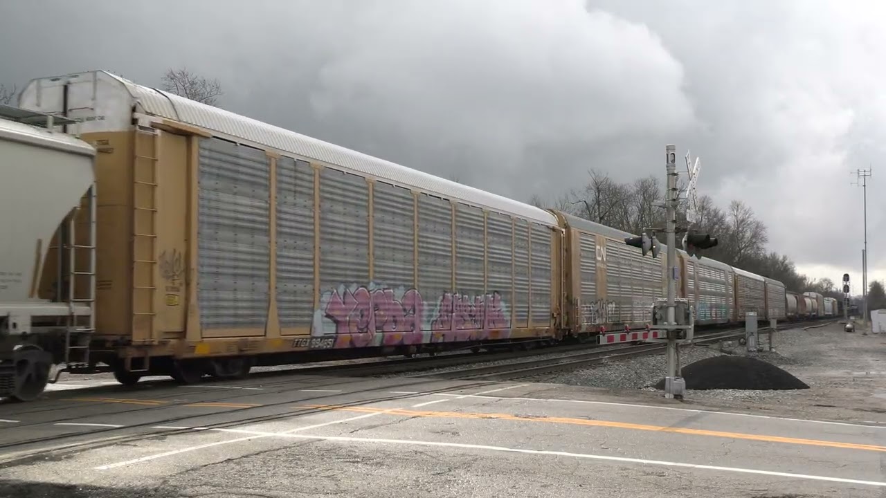 NORFOLK SOUTHERN GE AC44C6M Northbound Mix Freight
