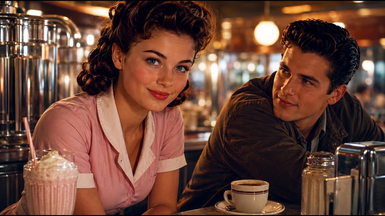 I Never Forgot the Girl Behind the Diner Counter, 1957 ❤️ | 1950s Doo-Wop Memories