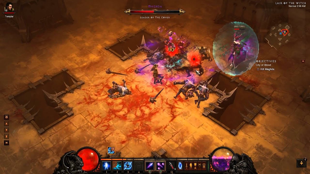 Diablo III Boss Fights - Maghda - 1080p HD