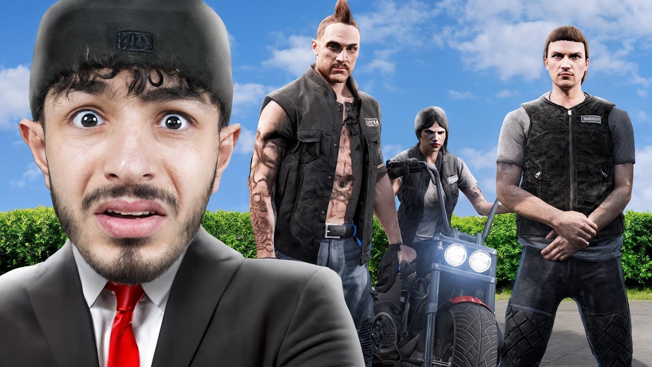 Ich TROLLE eine BIKER GANG in GTA RP😨😨