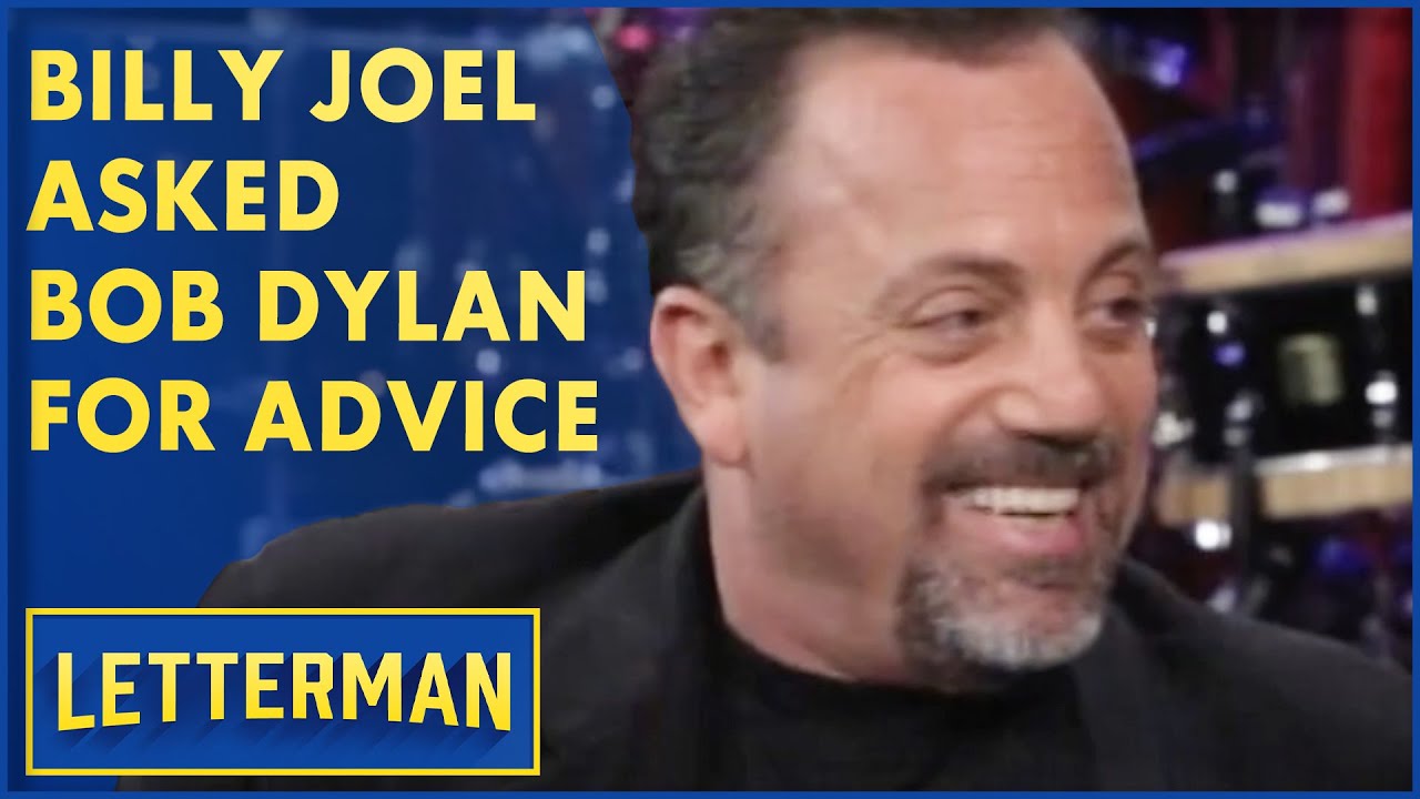 Billy Joel Was Dying To Ask Bob Dylan This One Question | David Letterman