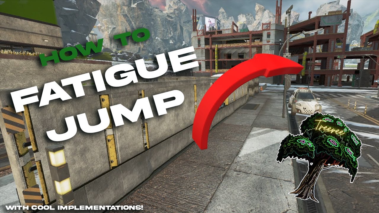 How to Fatigue Bounce in Apex Legends!!! | Wall Jump Like TREEREE!!!
