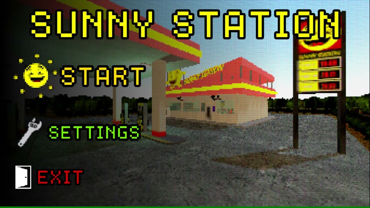 Sunny Station Indie Horror Game