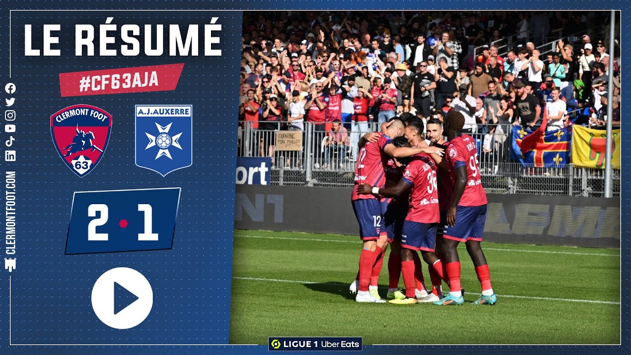 ⚽ J10 | Clermont - Auxerre : le résumé vidéo (2-1)