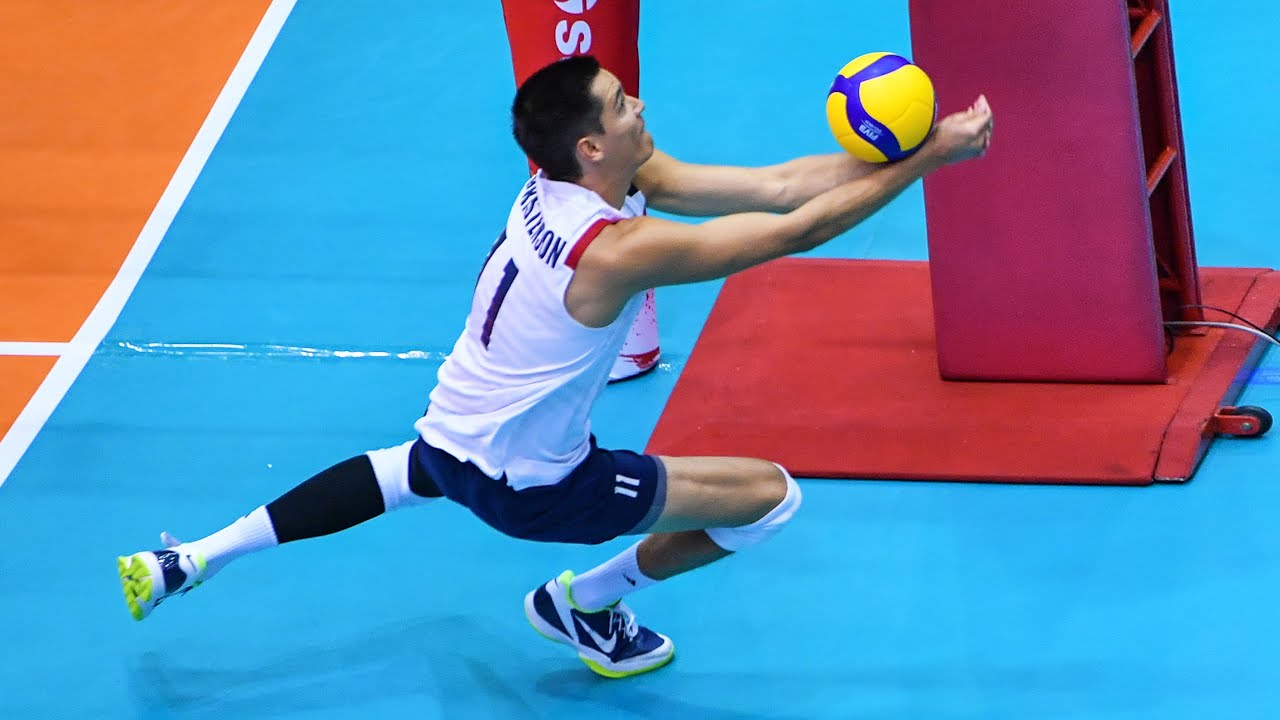 Craziest Volleyball Saves by Micah Christenson (HD)