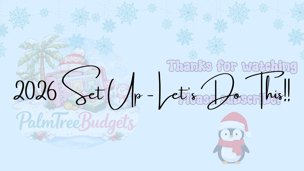 2026 Set Up - Let's Do This!!