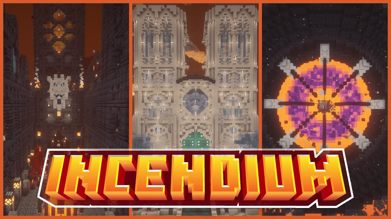 Демонстрация мода Incendium! (1.21 и другие версии) Minecraft Forge и Fabric