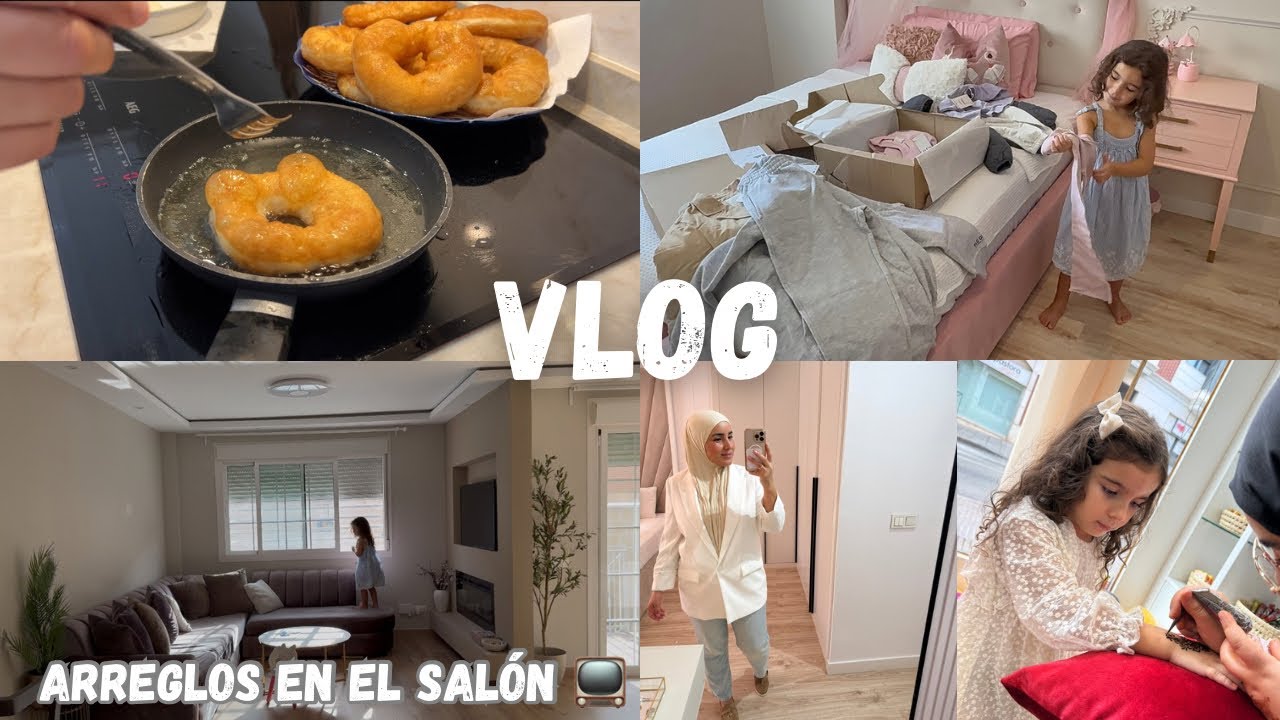 Vlog sábado/ sfenj/ ropa niños/ cambios en el salón/ comida en familia y evento