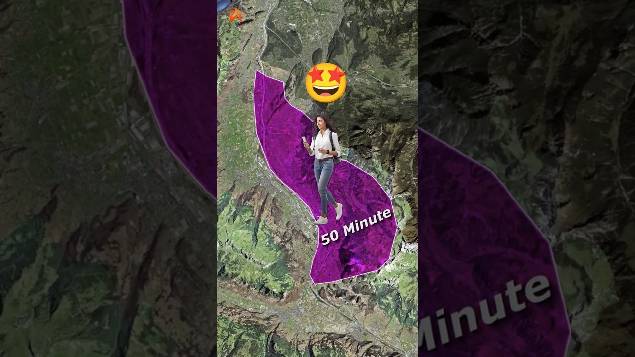 Countries So Small You Can Cross Them in 60 Minutes #facts #shortsvideo #factsinhindi #map