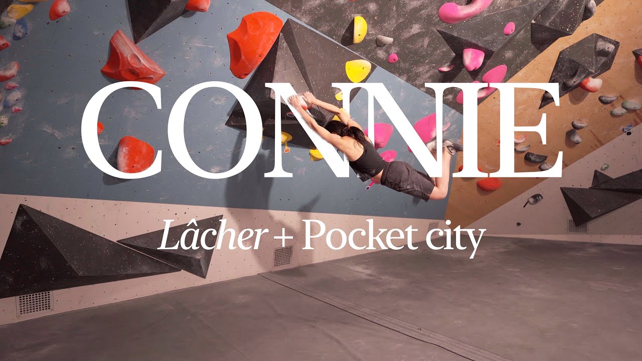 Connie - V6/7 Lâcher + Pockets - @VITALClimbingGym Brooklyn - #bouldering #climbing #rockclimbing