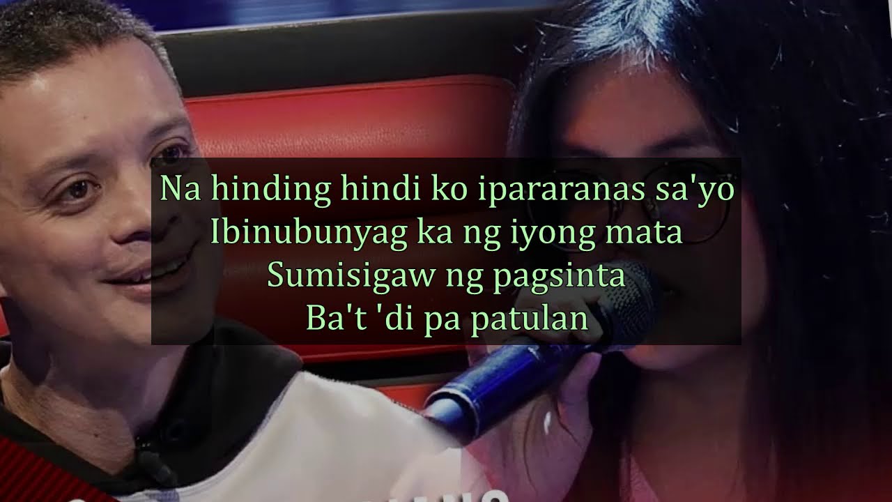Hana Adriano - Tadhana LYRICS Blind Audition The Voice Teens Philippines 2020