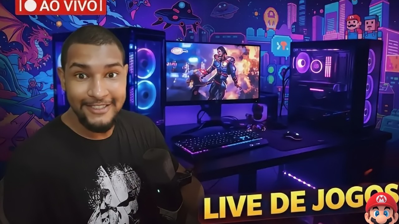 🐤ESTOU TE CHAMANDO PARA JOGAR COMIGO 🎮 LIVE ON VENHA SE DIVERTIR JOGO DE TUDO💜