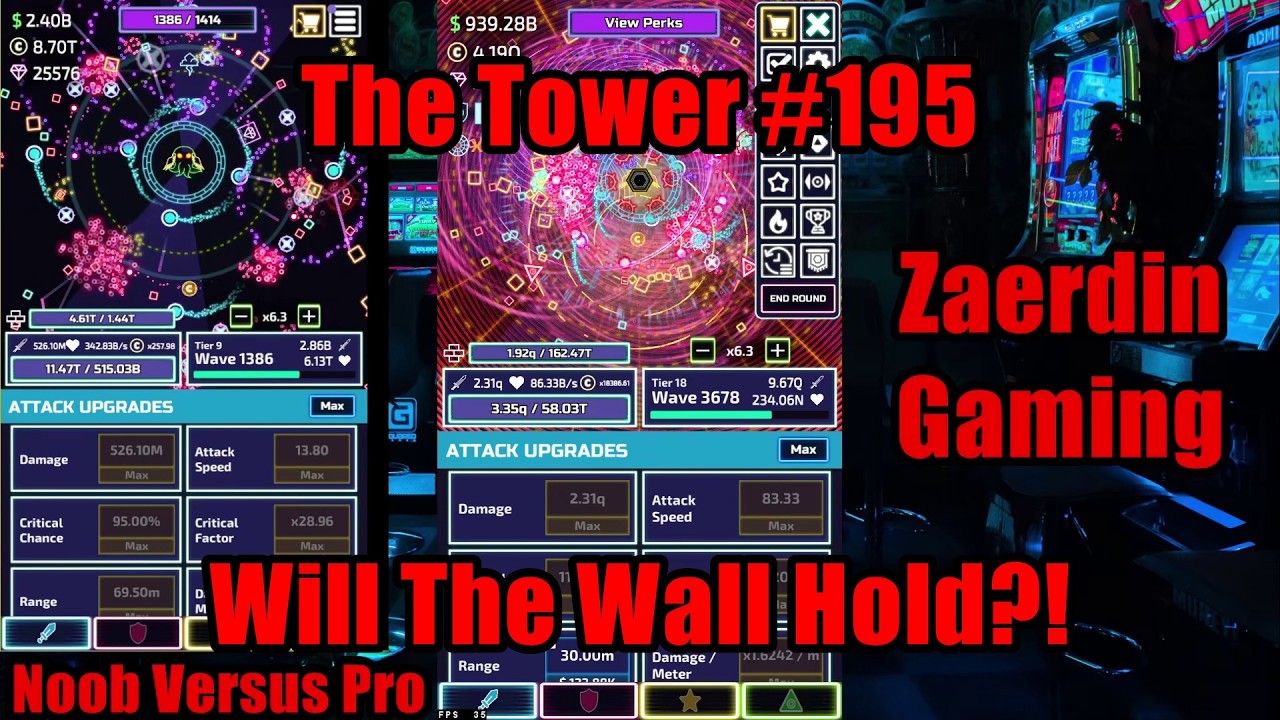 The Tower #195 - Will The Wall Hold?! #TheTowerGame