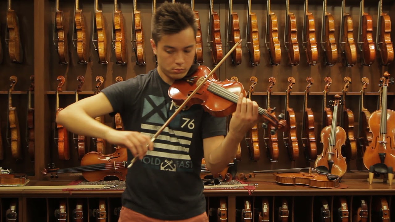 Luigi Mozzani, Cento 1927 | Violin Demonstration