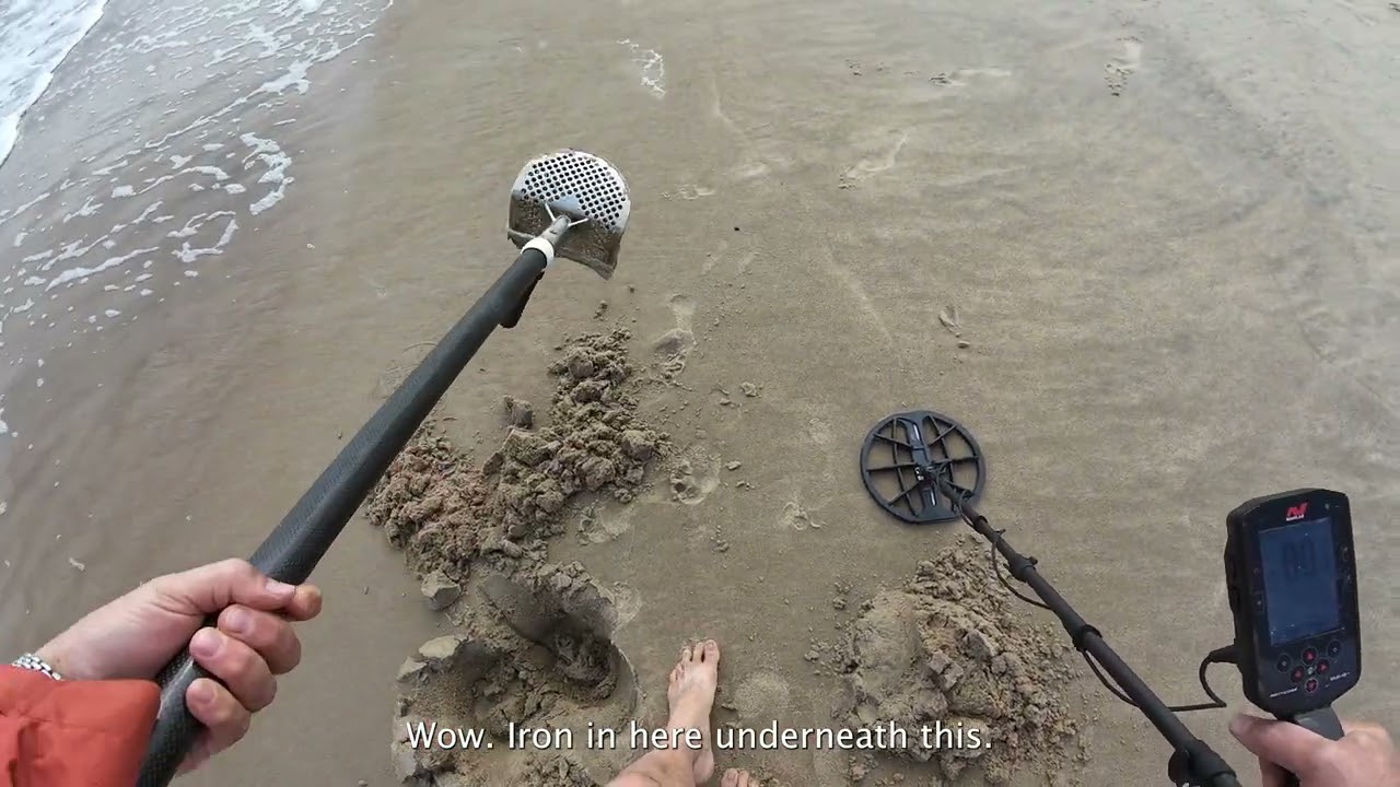 Searching the MOST Difficult Beach for Gold and Silver | Metal Detecting
