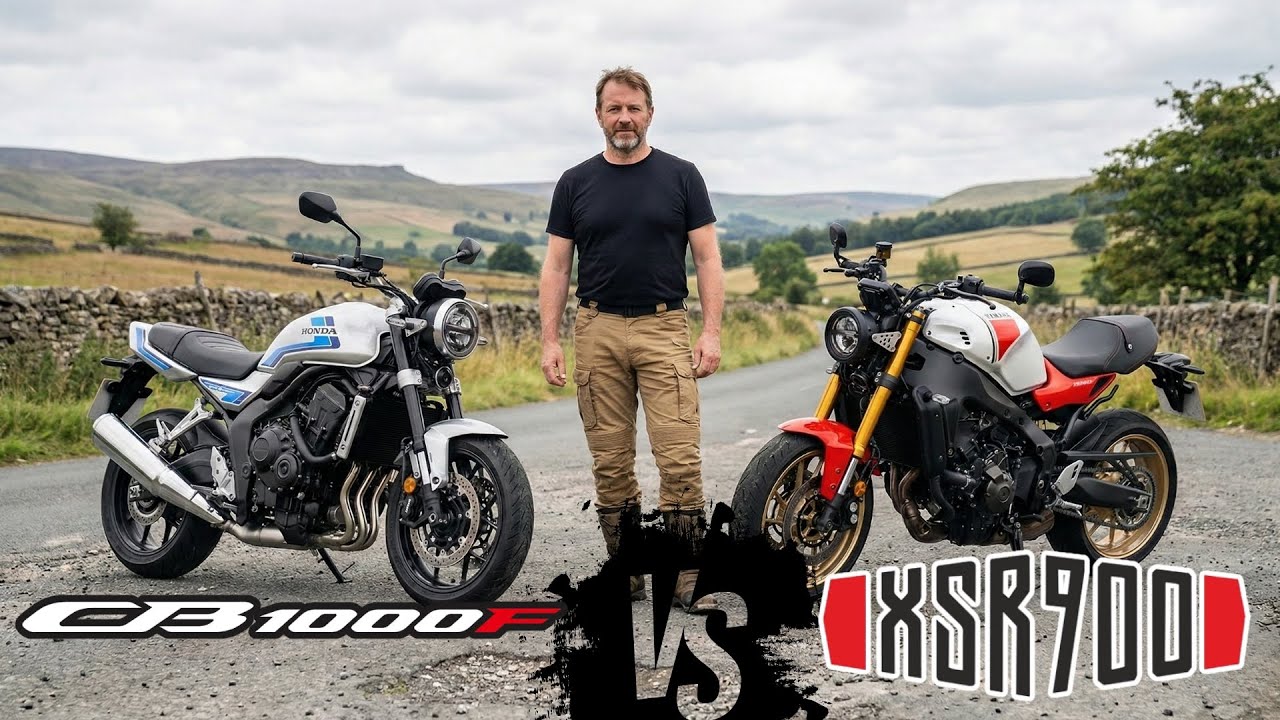 NOWA HONDA CB1000F Z 2026 ROKU. VS YAMAHA XSR900!! - POR&Oacute;WNANIE RETRO SUPERBIKE!! (PEŁNA RECENZJA)