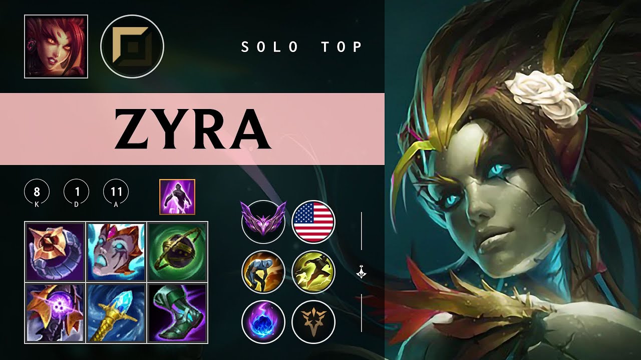 Zyra Top vs Zaahen - NA Master Patch 26.01