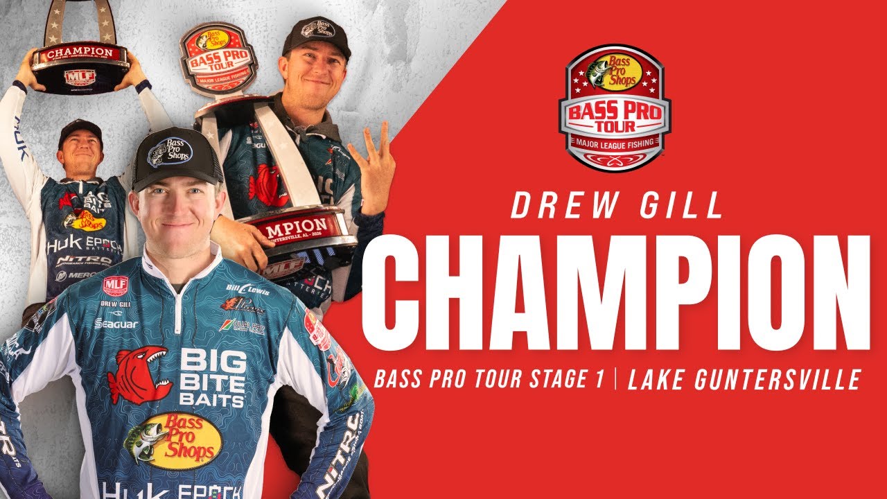 How Drew Gill Won Guntersville Lake | Bass Pro Tour
