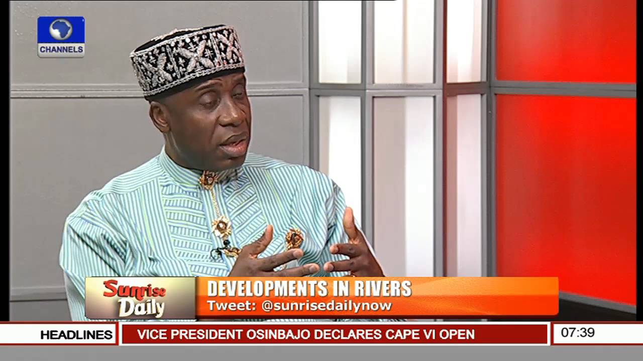 Everybody Knew I Was Managing Wike As Chief Of Staff - Amaechi