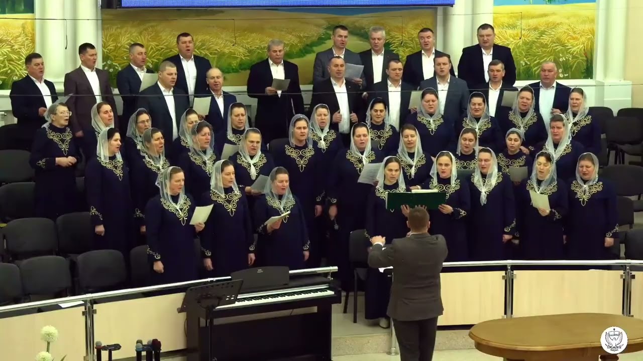 Слушай ангельское пение... Ольшаны церковь ХВЕ.