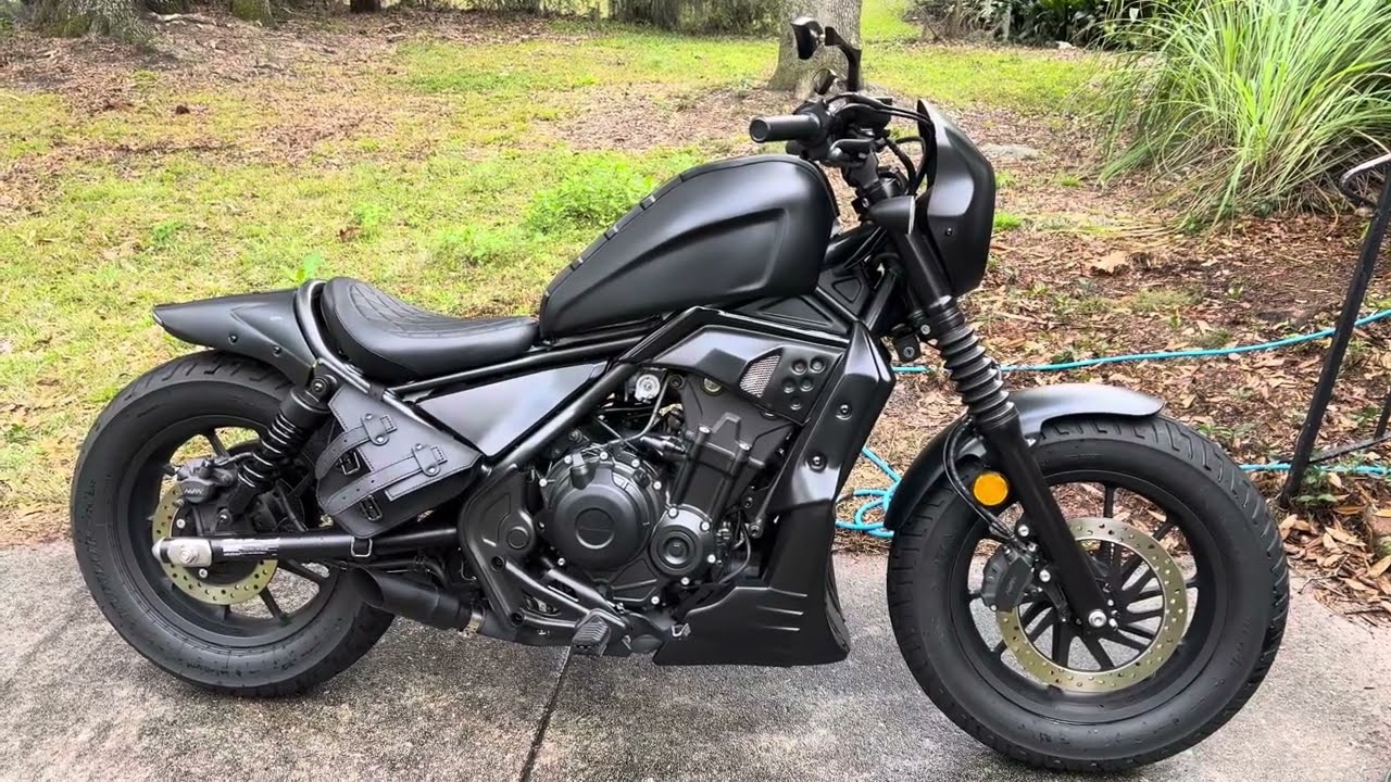2024 Honda Rebel 500 ABS SE Side Bags