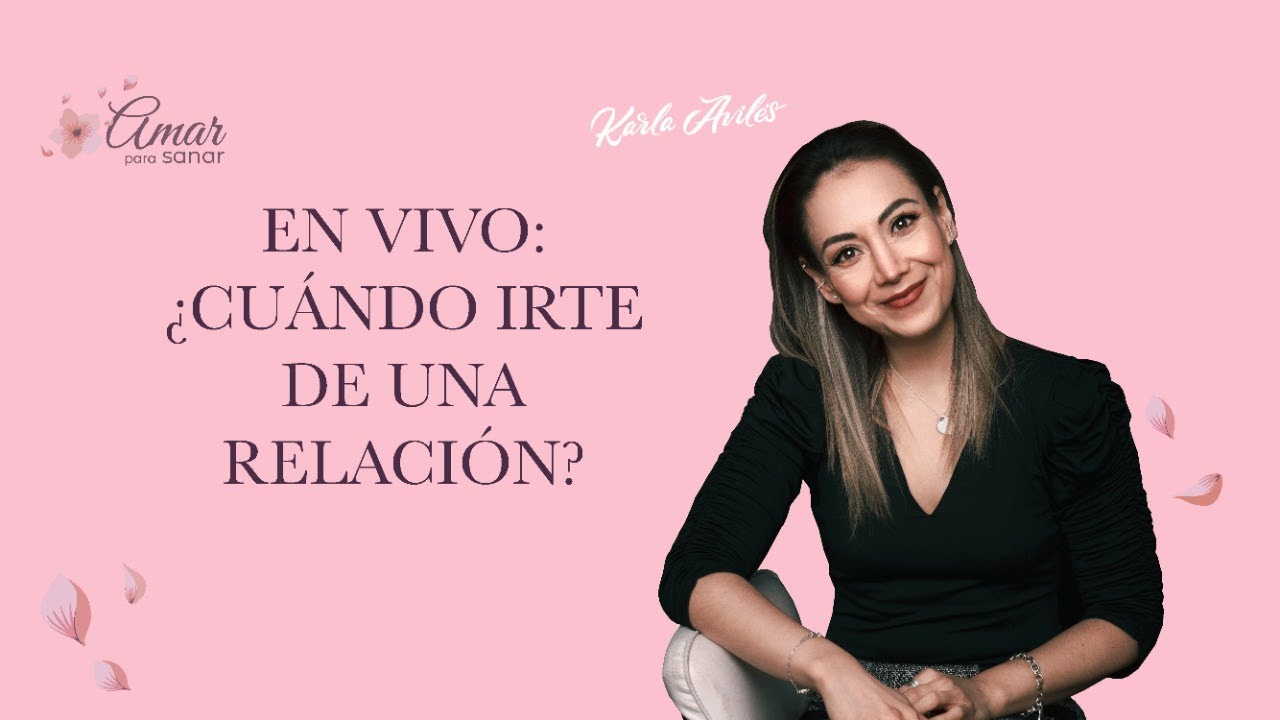 RETÍRATE a tiempo de la RELACIÓN