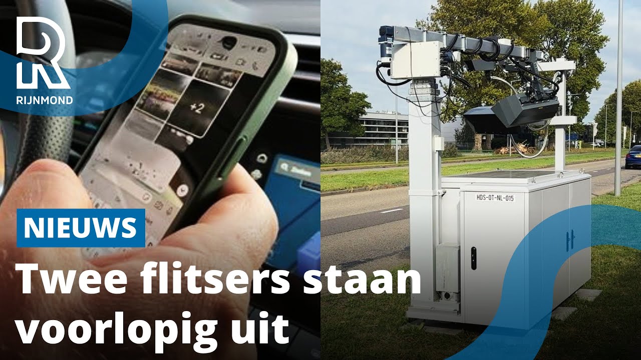 Flitspalen uitgezet na stormschade | Rijnmond