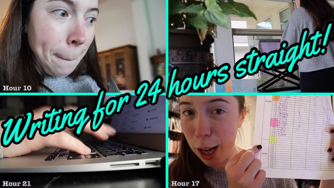 THE 24 HOUR WRITEATHON // 17,000 words!