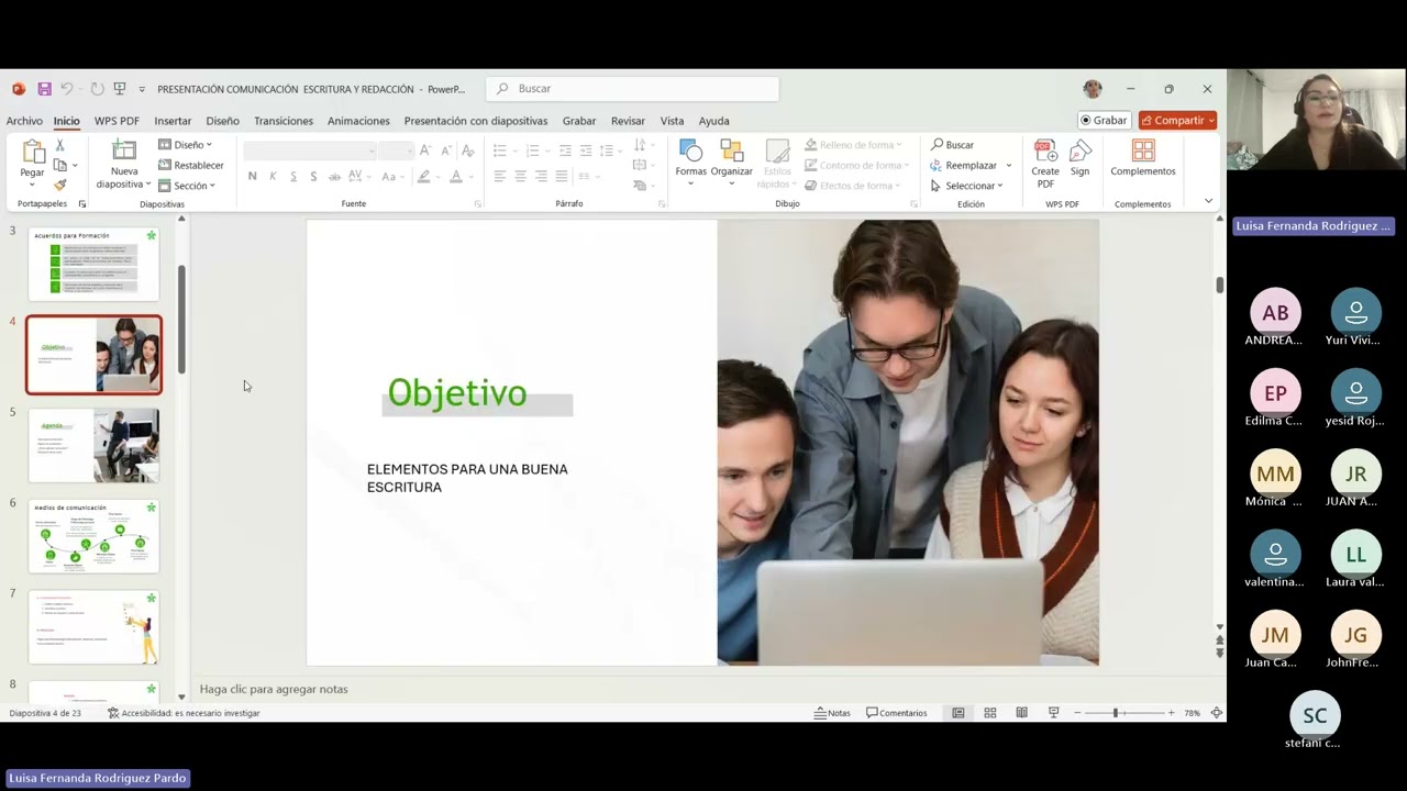 Sesión 4 Desarrollar procesos de comunicación eficaces y efectivos 20260304 195912 Grabación de la r