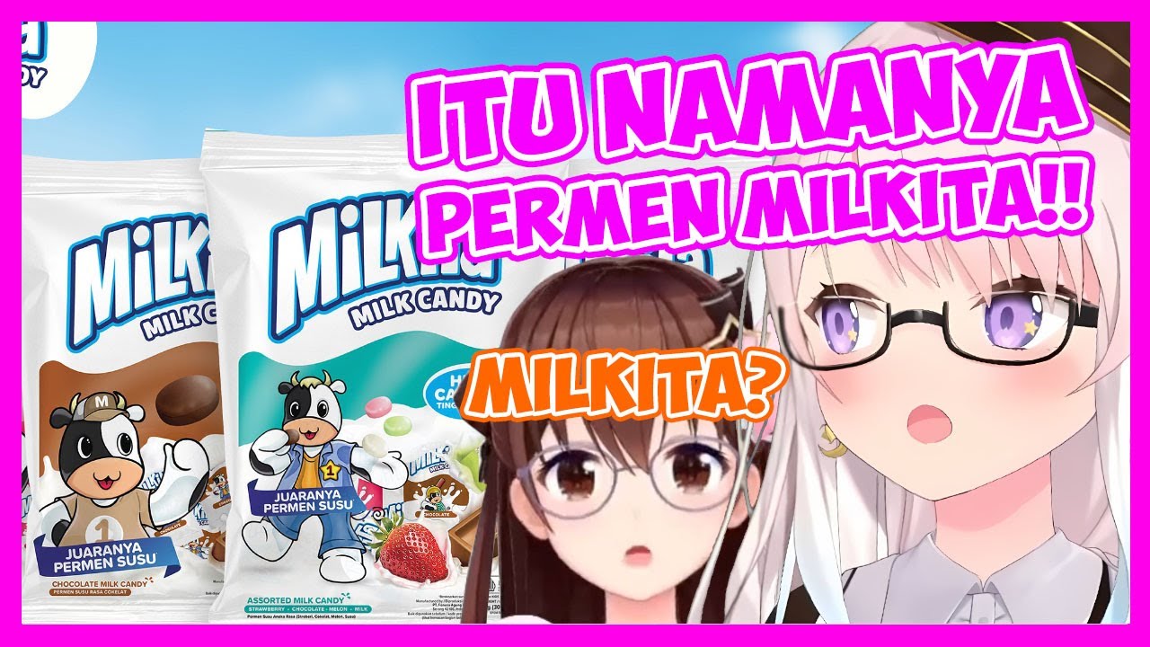 [ Hololive sub indo ] Sora seneng permen milkita yg dibawa iofi dari indonesia!!