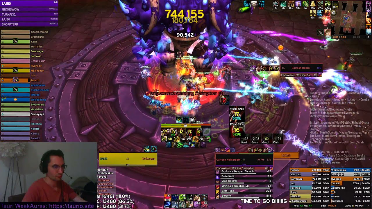 559k DPS Feral Druid | Garrosh 25HC SoO (Tauri WoW)