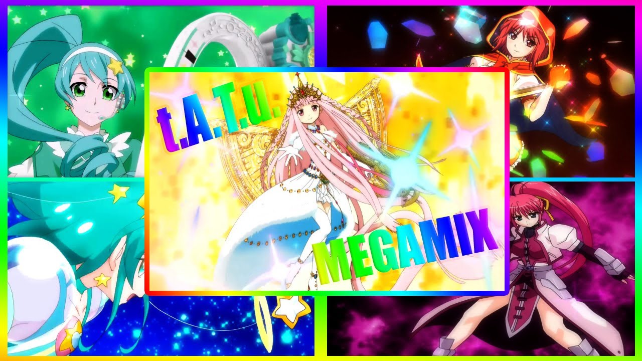 [Rainbow] Magical Girl Transformations - t.A.T.u. MEGAMIX