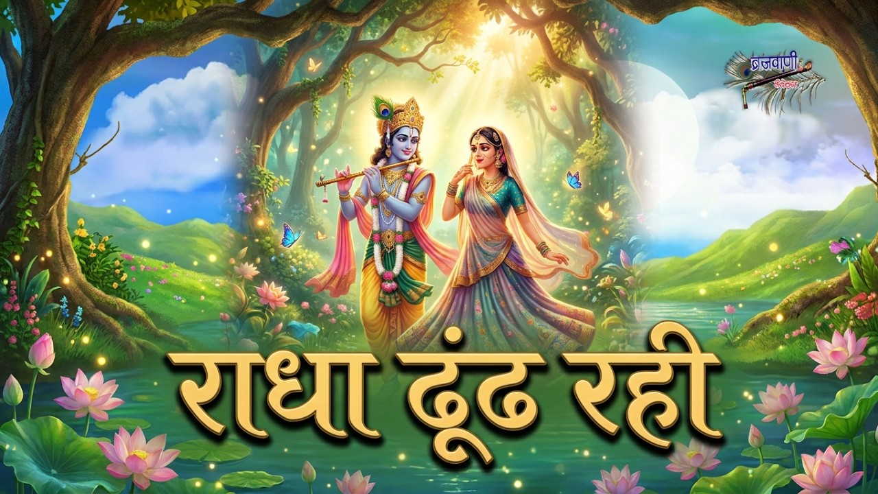 राधा ढूंढ़ रही किसी ने मेरा श्याम देखा | सावन का राधा कृष्ण भजन | RadhaDhundhRahiKisiNeMeraShyamDekha