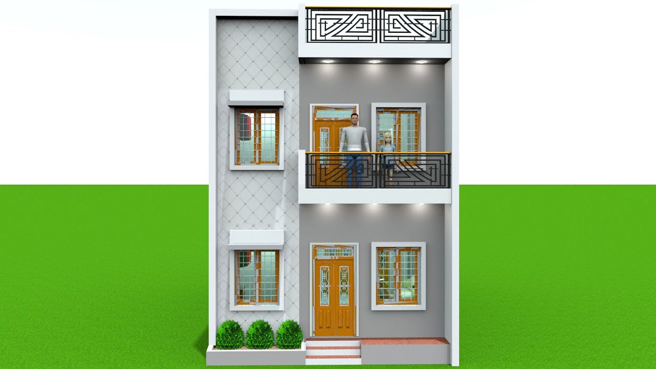 🏡18 x 30 duplex house plan ! 18x30 house design ! 18x30 house map @TrackHomePlans