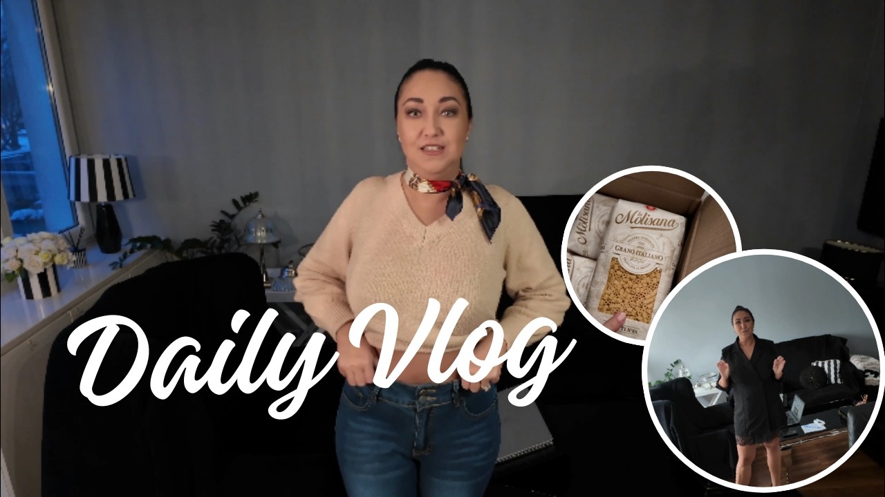DAILY VLOG - SUKIENKA Z TEMU👗WŁOSKIE MAKARONY🍝