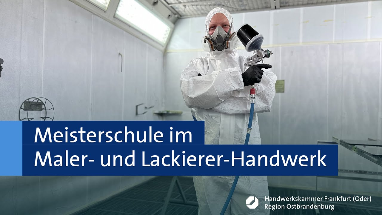 Kreative Meisterklasse: Niklas Muhlacks Ausbildung zum Malermeister im Bildungszentrum Hennickendorf