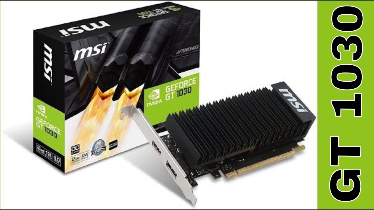 Geforce GT1030 trasformata in low profile
