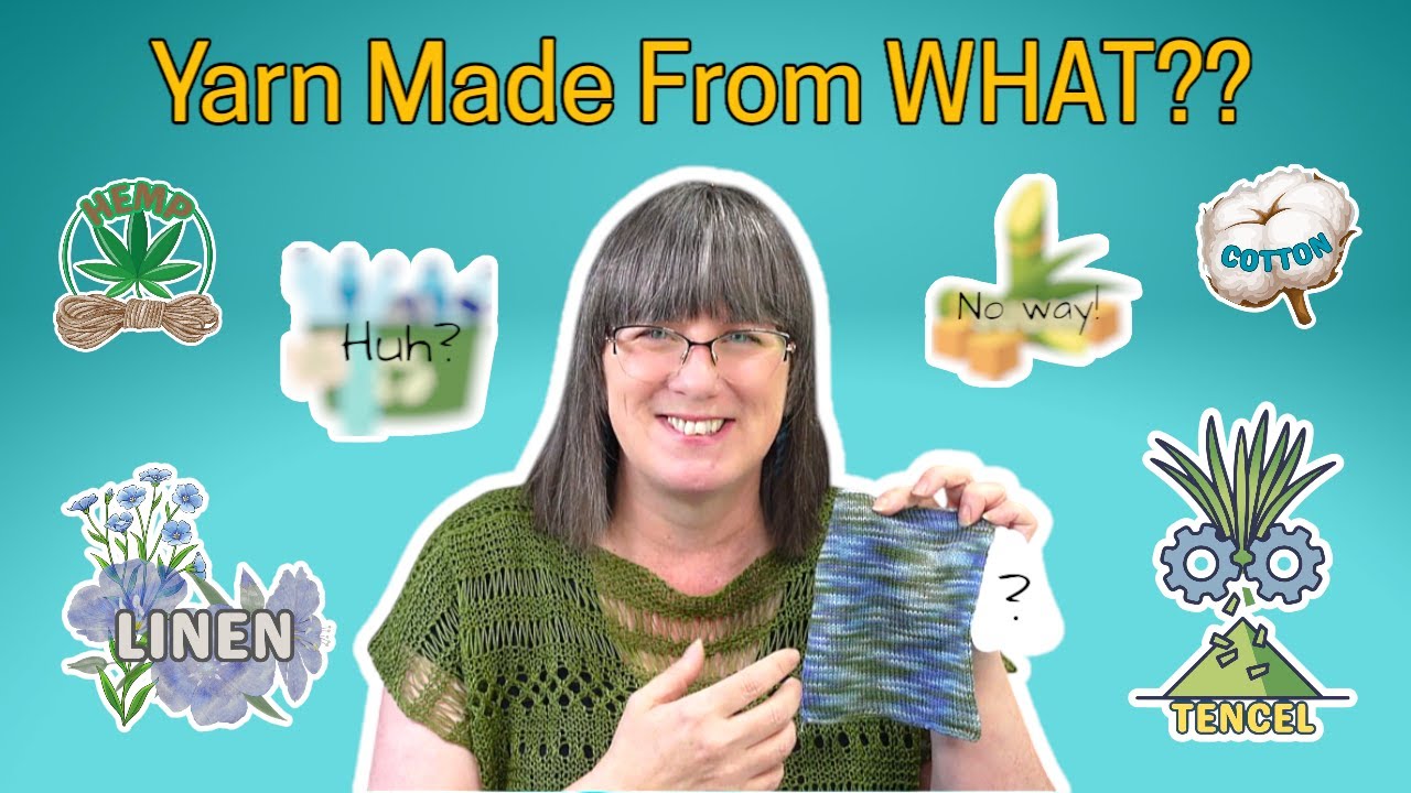 The WEIRDEST Wool-Free Yarns You NEED To Try!