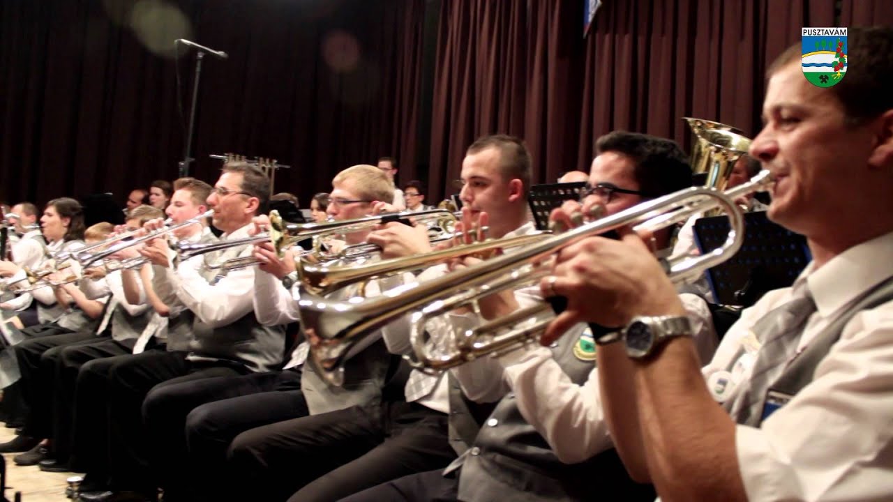 Südböhmische polka a Pusztavám Német Nemzetiségi Fúvószenekar előadásában.