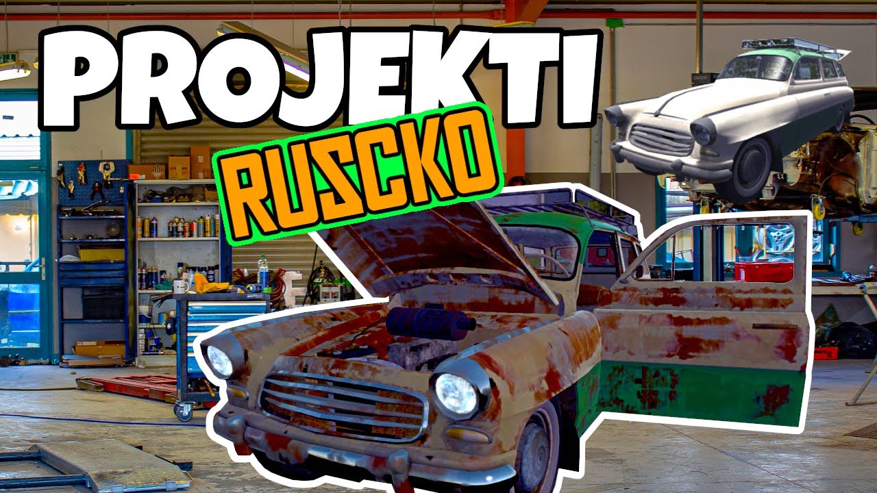 Näin kunnostetaan RUSCKO VIHDOINKIN ajokuntoon! Osa 1/2