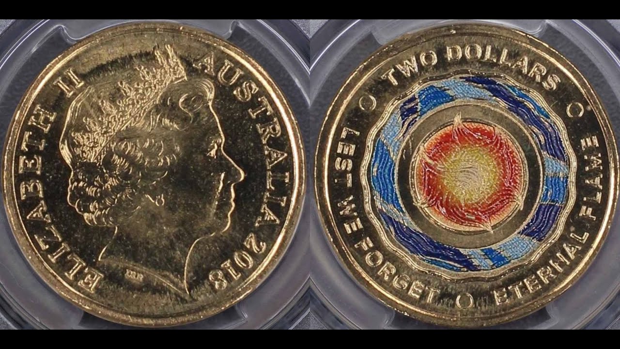 Discovering The 2018 'Eternal Flame' Australian Commemorative $2 Coin #australia #soldier #memorial