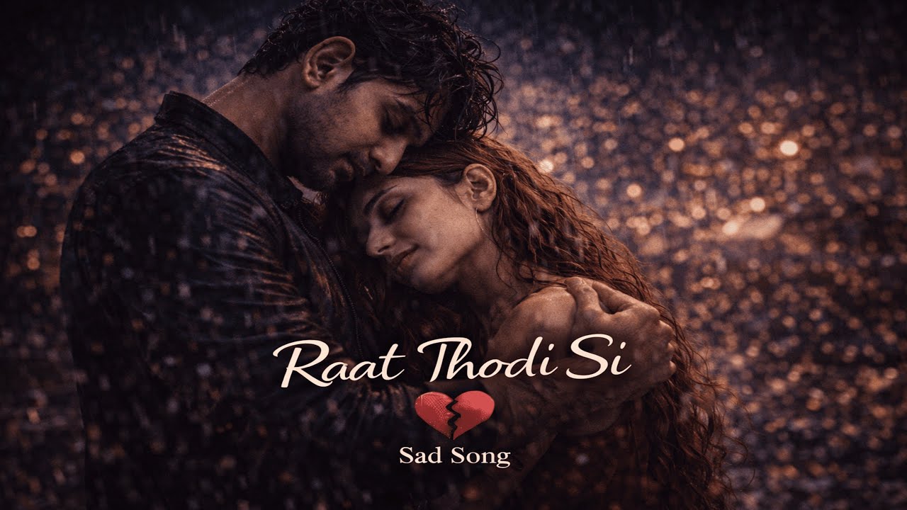 Raat Thodi Si 🌙 | Half Silent Nights | Soft Emotional Lofi Song