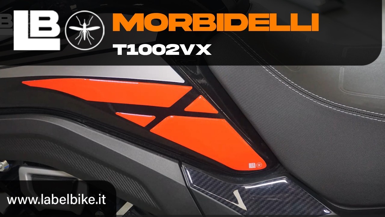 Morbidelli T1002VX 2025 3D Side Tank Protection Stickers | Fast Install
