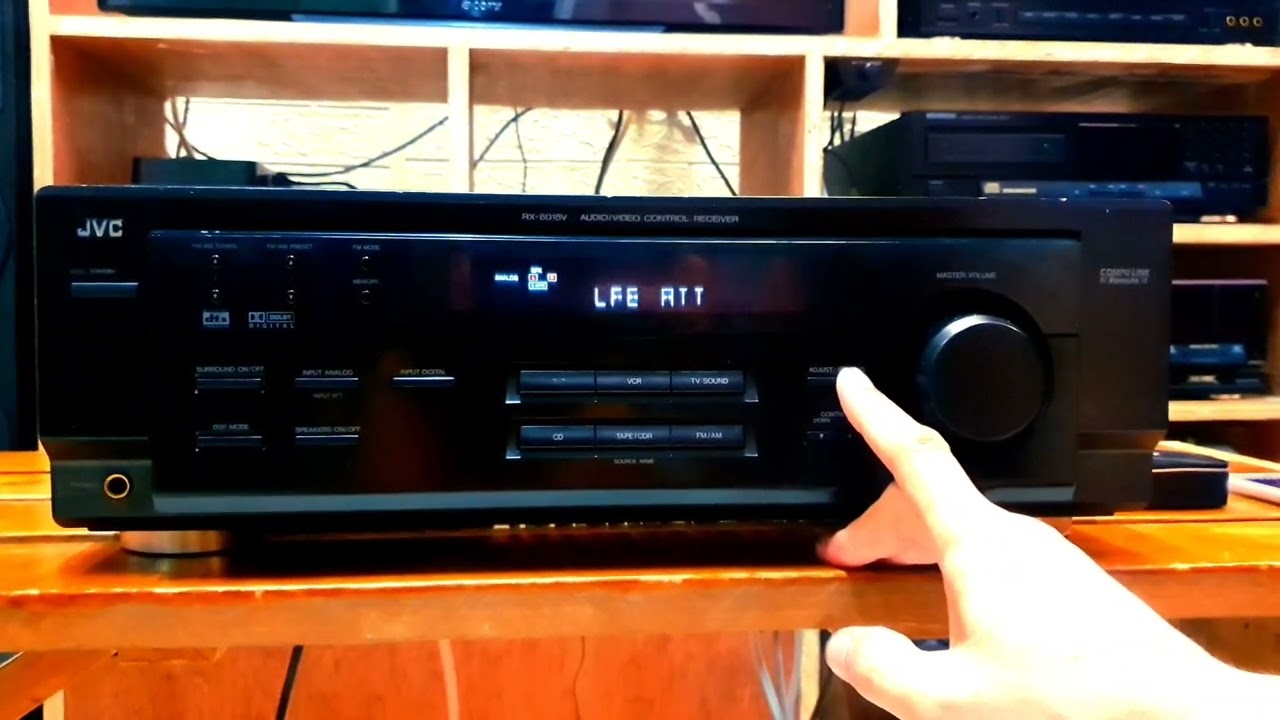 JVC Rx-6018V AV Receiver Amplifier