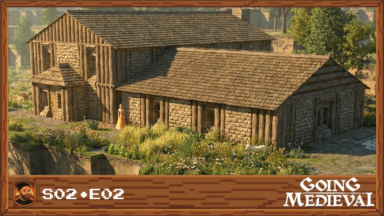 🏰 Unser Bauernhof ist gar nicht mal so hässlich • S02E02 • Going Medieval 🏰