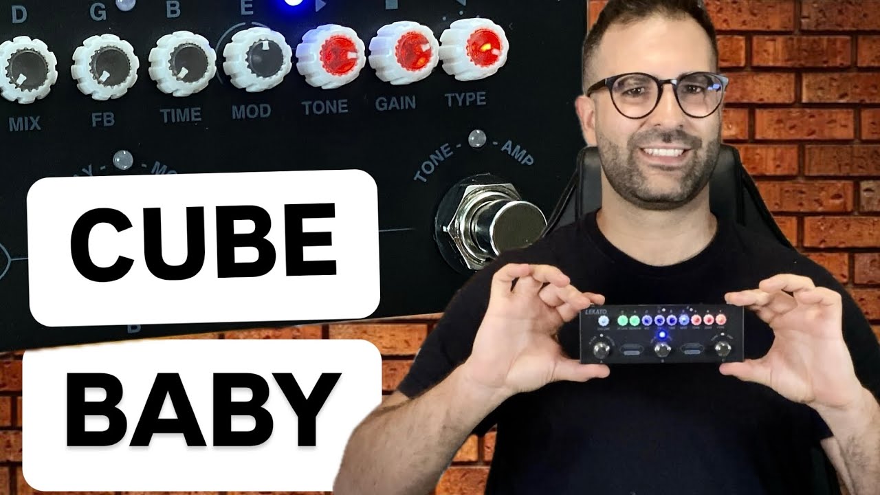 😮 ¿Una pedalera por 70€? 😮 Lekato Cube Baby review Español - pedal de efectos guitarra electrica
