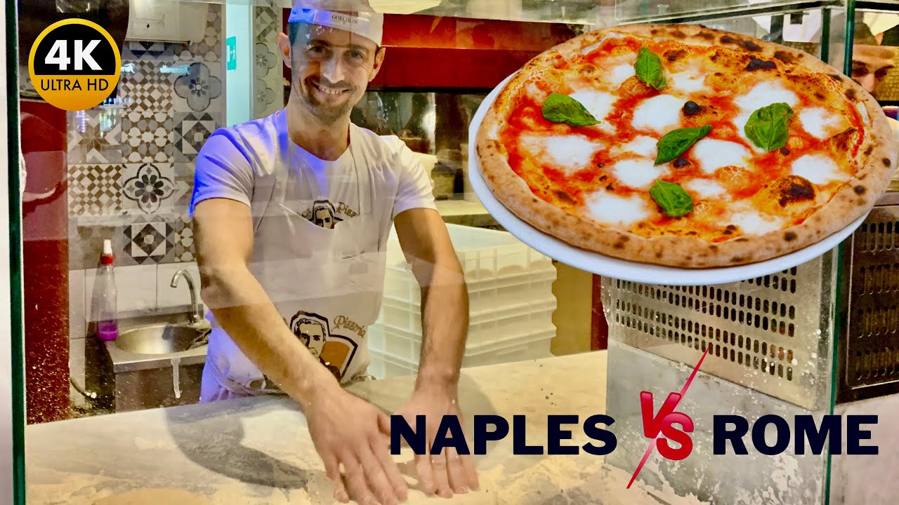 Which one is better! - NAPLES Pizza vs. ROME Pizza!
