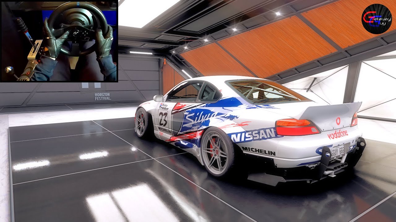 Rocket Bunny Silvia S15 Drift Car - Forza Horizon 5 | Thrustmaster T300RS Gameplay